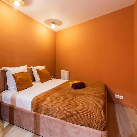 Marais Pompidou 3e, Jacuzzi, 2 Chambres, 4 A 6p Apartman
