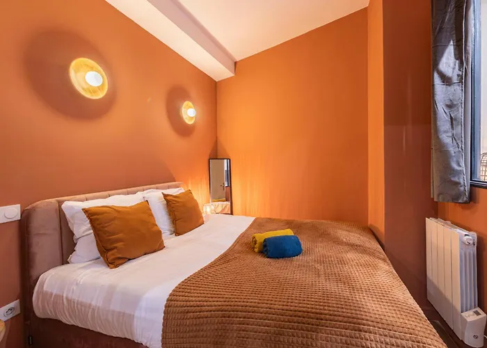 شقة Marais Pompidou 3e, Jacuzzi, 2 Chambres, 4 A 6p باريس